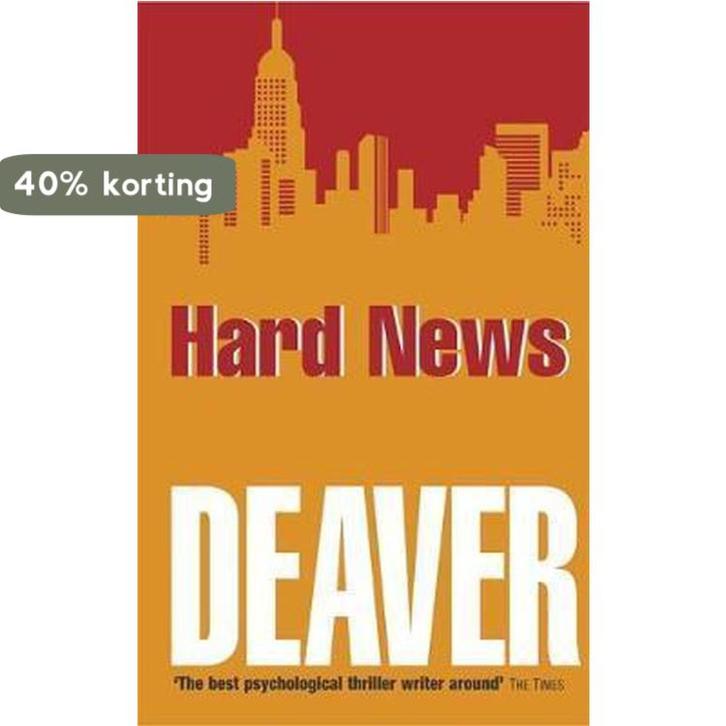 Hard News 9780340793138 Jeffery Deaver, Boeken, Taal | Engels, Gelezen, Verzenden