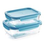 Tupperware Set Premiaglass Ovenschalen met Deksel, Huis en Inrichting, Ophalen of Verzenden, Nieuw