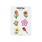 KiddoTags - Sticker Sheet 013 - Flowers, Hobby en Vrije tijd, Stickers en Plaatjes, Nieuw, Sticker