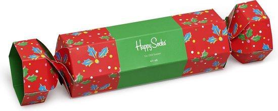Happy Socks Christmas Cracker Holly Giftbox - Maat 36-40, Kleding | Dames, Sokken en Kousen, Verzenden