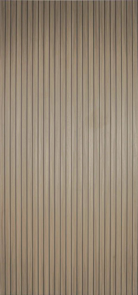 Wandpaneel Isodeco Latten 120x260 cm SPC Walnoot Bruin, Doe-het-zelf en Verbouw, Sanitair, Overige typen, Nieuw, Ophalen of Verzenden