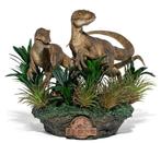 Jurassic Park Deluxe Art Scale Statue 1/10 Just The Two R..., Verzamelen, Ophalen of Verzenden, Nieuw