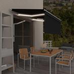 vidaXL Luifel handmatig uittrekbaar rolgordijn LED 3x2,5 m, Verzenden, Nieuw