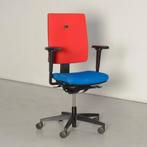 Viasit bureaustoel, blauw / rood, 5D armleggers, Ophalen of Verzenden, Nieuw in verpakking