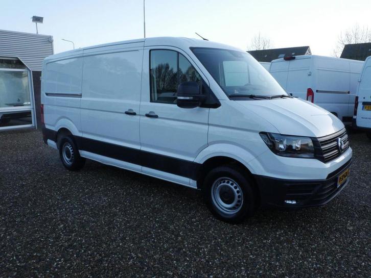 Volkswagen Crafter 2.0 TDI 140PK, L3H2, Airco, DSG-automaat, Auto's, Bestelauto's, Dealer onderhouden, Lease, Overige kleuren