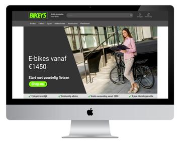 Prachtige E-bikes webshop te koop