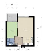 Te Huur 2 Kamer Appartement Greide In Eindhoven, Huizen en Kamers, Huizen te huur, Noord-Brabant, Direct bij eigenaar, Eindhoven