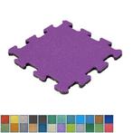Rubber puzzeltegel met EPDM toplaag in diverse RAL kleuren -, Tuin en Terras, Tegels en Klinkers, Nieuw, Verzenden