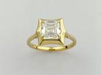 Ring - 14 karaat Geel goud - 2.05ct. tw. Diamant (Lab-grown), Nieuw