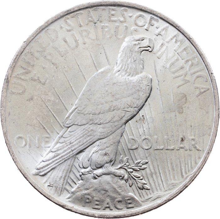 Verenigde Staten. Peace Dollar 1923 (Zonder Minimumprijs), Postzegels en Munten, Munten | Europa | Niet-Euromunten