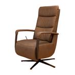 Bentley manuele relax stoel met hoge Showroomkorting, Huis en Inrichting, Fauteuils, Verzenden, Minder dan 75 cm, Nieuw, Leer