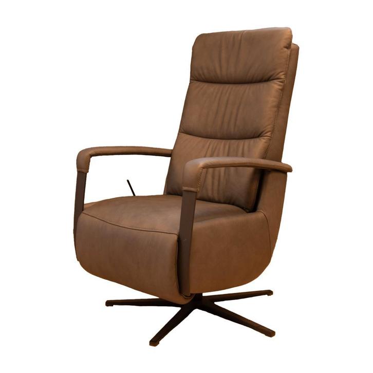 Bentley manuele relax stoel met hoge Showroomkorting, Huis en Inrichting, Fauteuils, Minder dan 75 cm, Nieuw, 50 tot 75 cm, Leer
