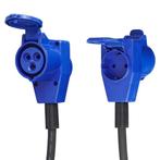ProPlus Verloopkabel - 150 cm - Schuko naar haakse CEE -..., Ophalen of Verzenden, Nieuw