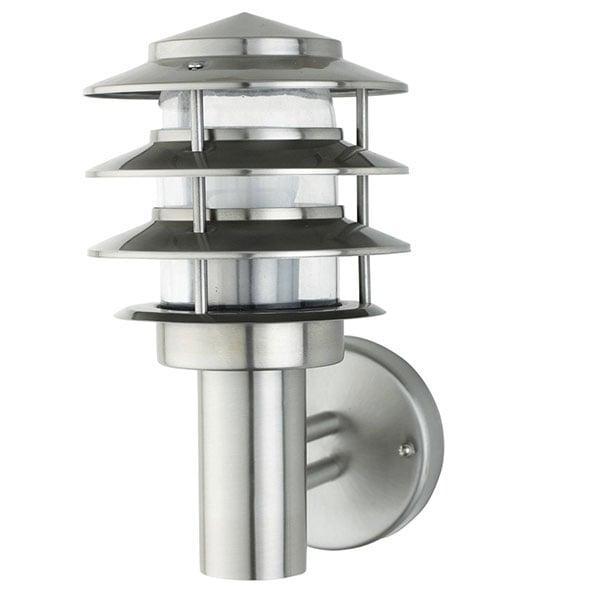 LED Tuinverlichting - Buitenlamp -RVS - E27 - Rond, Tuin en Terras, Buitenverlichting, Led, 50 tot 250 watt, Nieuw, Rvs, Hanglamp