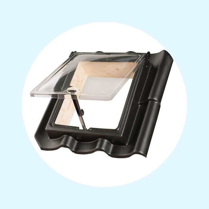 Ubbink PE Dakraam 6 pans Holle 380x440, Doe-het-zelf en Verbouw, Glas en Ramen, Dakraam, Nieuw, Verzenden