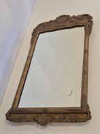 Wandspiegel - Hout, Gips, Glas - Floraal en Schelp, Antiek en Kunst