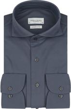 Profuomo Japanese Knitted Overhemd Denim Blauw maat 42 Heren, Verzenden, Nieuw, Grijs, Profuomo