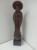Snijwerk, betende Madonna mit Heiligenschein - Holzfigur -, Antiek en Kunst, Antiek | Boeken en Bijbels