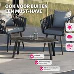 2dekans | tectake® - Salontafel - Woonkamertafel, ovale, Ophalen of Verzenden, Zo goed als nieuw