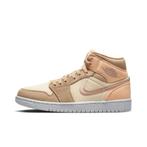 -9% Nike  Nike Air jordan 1 mid se muslin canvas (w)  maat 3, Kleding | Dames, Schoenen, Verzenden, Nieuw, Beige