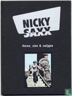 Nicky Saxx - Horen, zien en zwijgen - 2008, Boeken, Stripboeken, Zo goed als nieuw, Eén stripboek, Verzenden