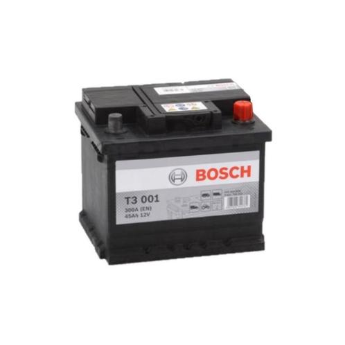 Bosch Startaccu 12 volt 45 ah T3 001 Black truckline, Auto-onderdelen, Accu's en Toebehoren, Nieuw, Ophalen of Verzenden