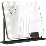 TRUUSK LED Make-upspiegel - 3 Lichtmodi - Dimbaar - Aanraakb, Huis en Inrichting, Tafels | Kaptafels, Verzenden, Nieuw