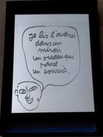 Ben Vautier (1935) - Sept ans de bonheur · Dessin sur miroir, Antiek en Kunst