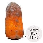 Himalaya Zoutlamp roze kleur, 21 kg – uniek stuk (incl., Ophalen of Verzenden, Nieuw