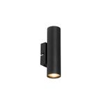 Moderne smart wandlamp zwart incl. 2 Wifi GU10 - Jeana, Huis en Inrichting, Lampen | Wandlampen, Nieuw, Overige materialen, Modern