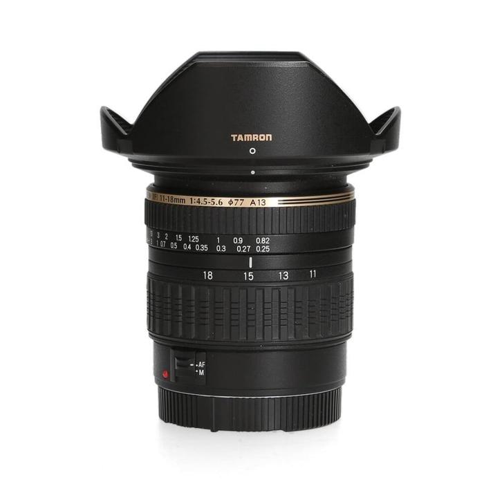 Tamron SP AF 11-18mm F4.5-5.6 Di II LD Aspherical (IF) -, Audio, Tv en Foto, Fotografie | Lenzen en Objectieven, Zo goed als nieuw