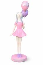 Daluxe Art - 1999 • ‘Pink Balloon Girl’ | Pop Art Sculptuur