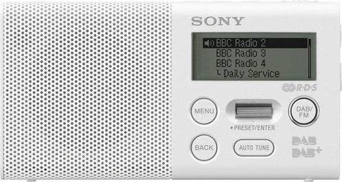 Sony XDR-P1DBP - DAB+ radio - Wit, Audio, Tv en Foto, Mp3-spelers | Overige merken, Verzenden