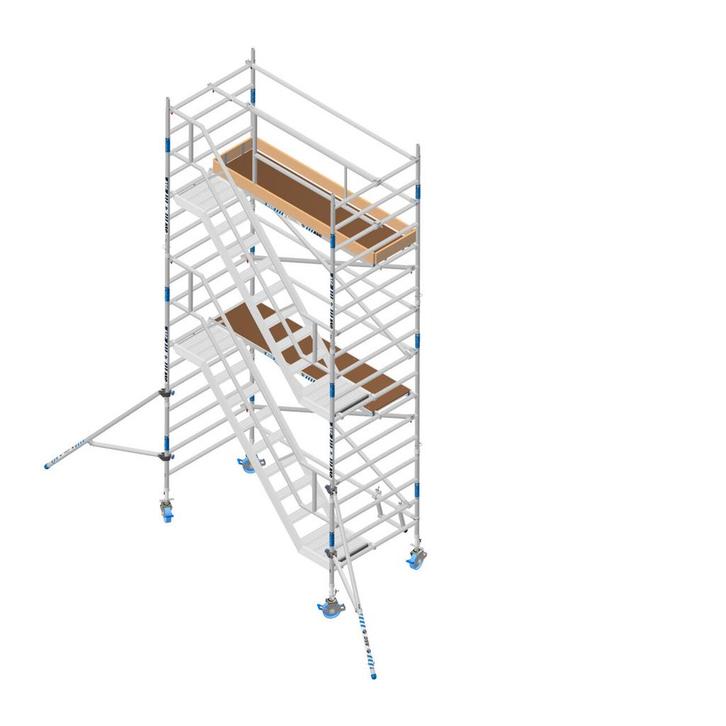ASC trappentoren 135 x 250 x 6 mtr. WH, Doe-het-zelf en Verbouw, Ladders en Trappen, Trap, Nieuw, Verzenden