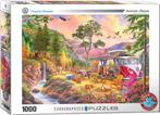 VW Bus - Camper`s Paradise Puzzel (1000 stukjes) |, Hobby en Vrije tijd, Nieuw, Verzenden