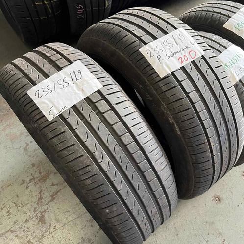 2 x Pirelli Scorpion Verde 235-55-19 Zomerbanden 5mm, Auto-onderdelen, Banden en Velgen, 19 inch, Zomerbanden, 235 mm, Personenwagen