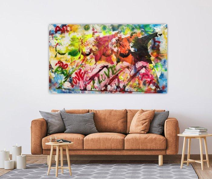 Joan LLaverias - Iconic pop 134 - XXL, Antiek en Kunst, Kunst | Schilderijen | Modern