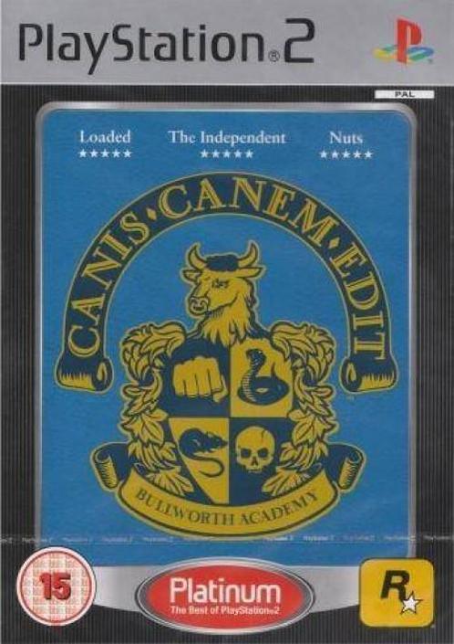Canis Canem Edit (Bully) (platinum) (PlayStation 2), Spelcomputers en Games, Games | Sony PlayStation 2, Gebruikt, Vanaf 12 jaar