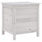 Tuinbox 50x49x56,5 cm massief vurenhout wit (Partytenten), Verzenden, Nieuw