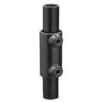 Buiskoppeling Uitwendige Koppelmof Ø 33,7 mm Zwart Gelakt, Verzenden, Nieuw