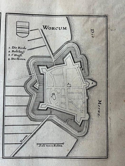 Nederland - Hasselt, Overijssel en Workum, Friesland; C., Boeken, Atlassen en Landkaarten