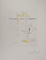 Salvador Dali (1904-1989) - Quevedo : Visage Mou et Béquille, Antiek en Kunst