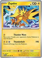 Zapdos 065/167 holo Twilight Masquerade, Ophalen of Verzenden, Nieuw, Losse kaart, Foil