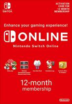 Nintendo Switch Online - 12 maanden Online Lidmaatschap, Zo goed als nieuw, Verzenden