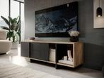 Meubella TV-Meubel Jonna eiken 160x44x54 cm, Overige materialen, Verzenden, 150 tot 200 cm, Nieuw