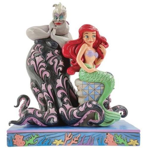 Disney Traditions – Ursula And Ariel – Wicked And Wishful, Verzamelen, Disney, Pocahontas of Kl. Zeemeermin, Nieuw, Beeldje of Figuurtje