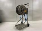 SCHUIMKAR RVS TROLLEY MET HASPEL FOODINDUSTRIE