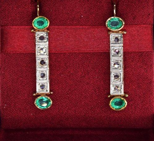 Zonder Minimumprijs - Oorbellen - 9 kt. Roségoud - 2.40ct., Sieraden, Tassen en Uiterlijk, Oorbellen