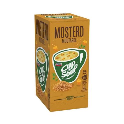 Cup-a-Soup Mosterdsoep - Pak van 21 zakjes, Zakelijke goederen, Kantoor en Winkelinrichting | Kantoorartikelen, Verzenden