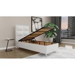 Compleet 1persoons Boxspring met Pocketvering matras, Verzenden, Nieuw